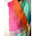 Bengal Jamadani Pure Cotton Handloom Saree- Jade Green