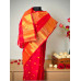 Bengal Tant Cotton Handloom Saree- Red