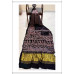 Pure Ajrakh Modal Gajji Handblock Print Saree- Signature Print