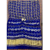 Pure Modal Silk Handloom Gharchola Bandhani Saree- Royal Blue