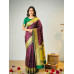 Kanjivaram Semi Silk Saree- Maroon