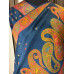 Peacock Blue Pure Pashmina Kani Silk Saree