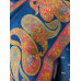 Peacock Blue Pure Pashmina Kani Silk Saree