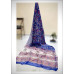 Pure Double Diamond Chiffon Handblock Print Saree