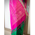 Pure Handloom Banarasi Silk Saree- Silk Mark Certified- Green
