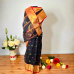 Pure Handloom Bengal Tant Cotton Saree- Black