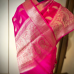 Pure Handloom Kora Banarasi Silk Saree