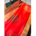 Pure Handloom Red Banarasi Silk Saree- Silk Mark Certified
