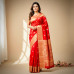 Pure Kanjivaram Silk Saree- Bridal Red