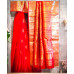 Pure Kanjivaram Silk Saree- Bridal Red