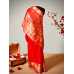Pure Kanjivaram Silk Saree- Bridal Red
