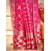 Pure Khaddi Georgette Bandhej Dupatta- Pink