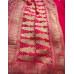 Pure Viscose Khaddi Georgette Gharchola Saree- Rani Pink