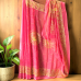 Rajputi Royal Georgette Saree- Pink
