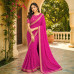 Rani Pink Chiffon Lehariya Saree with Designer Embroidered blouse